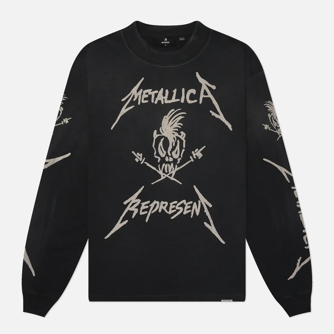 REPRESENT Мужской лонгслив x Metallica Garage Inc