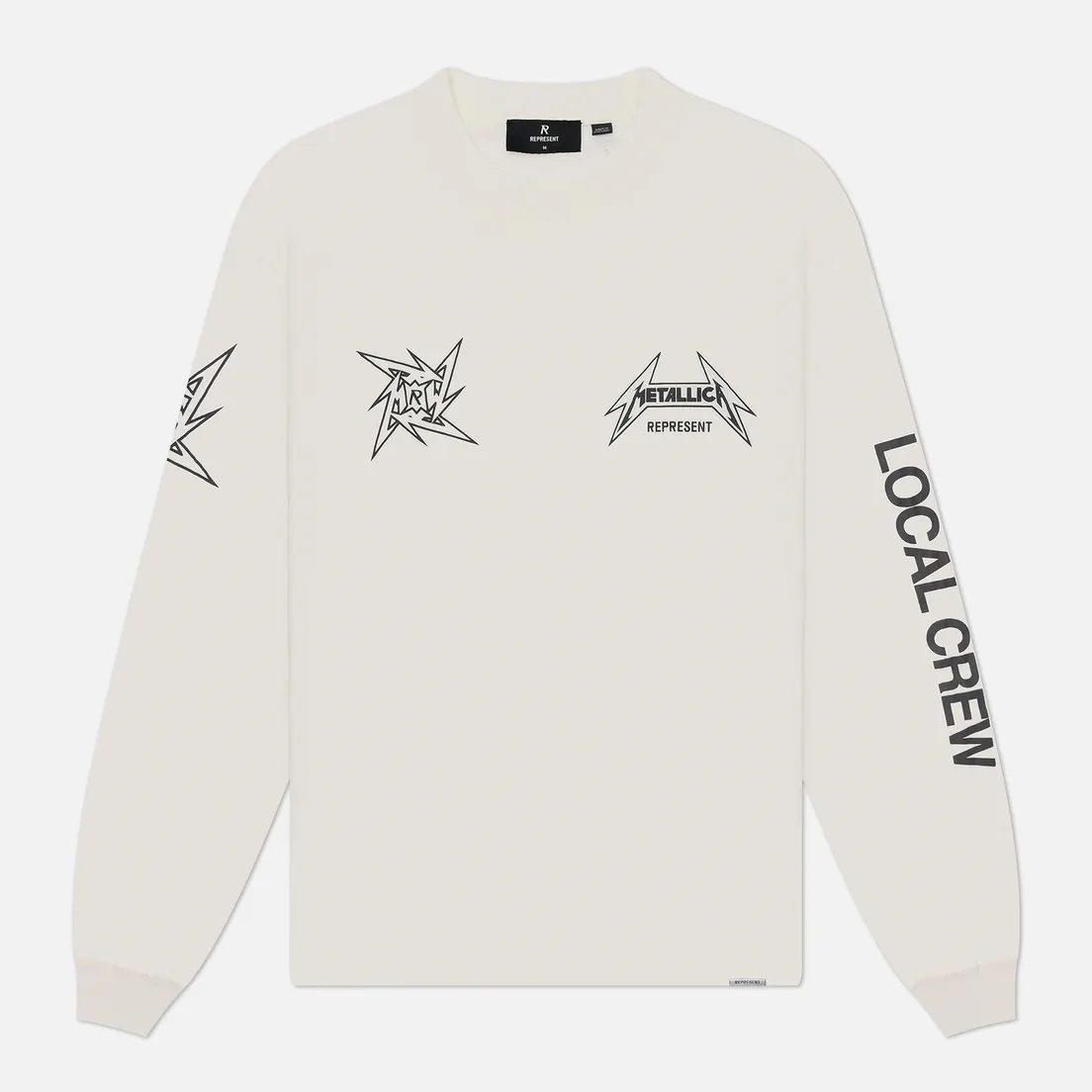 REPRESENT Мужской лонгслив x Metallica Local Crew