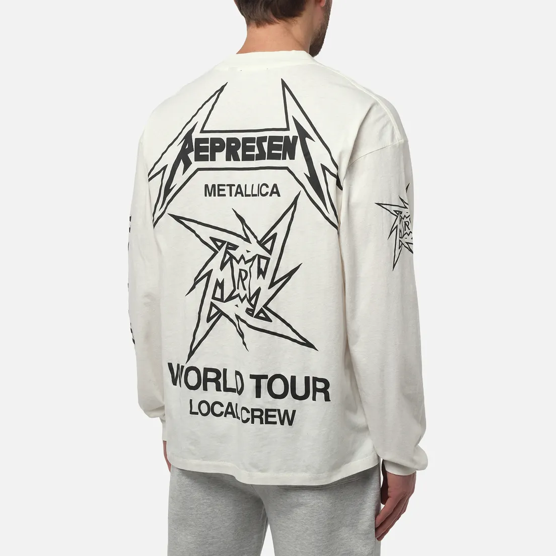 REPRESENT Мужской лонгслив x Metallica Local Crew