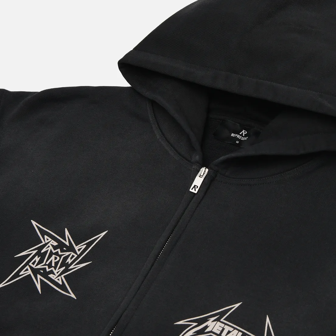 REPRESENT Мужская толстовка x Metallica Local Crew Zip-Thru Hoodie