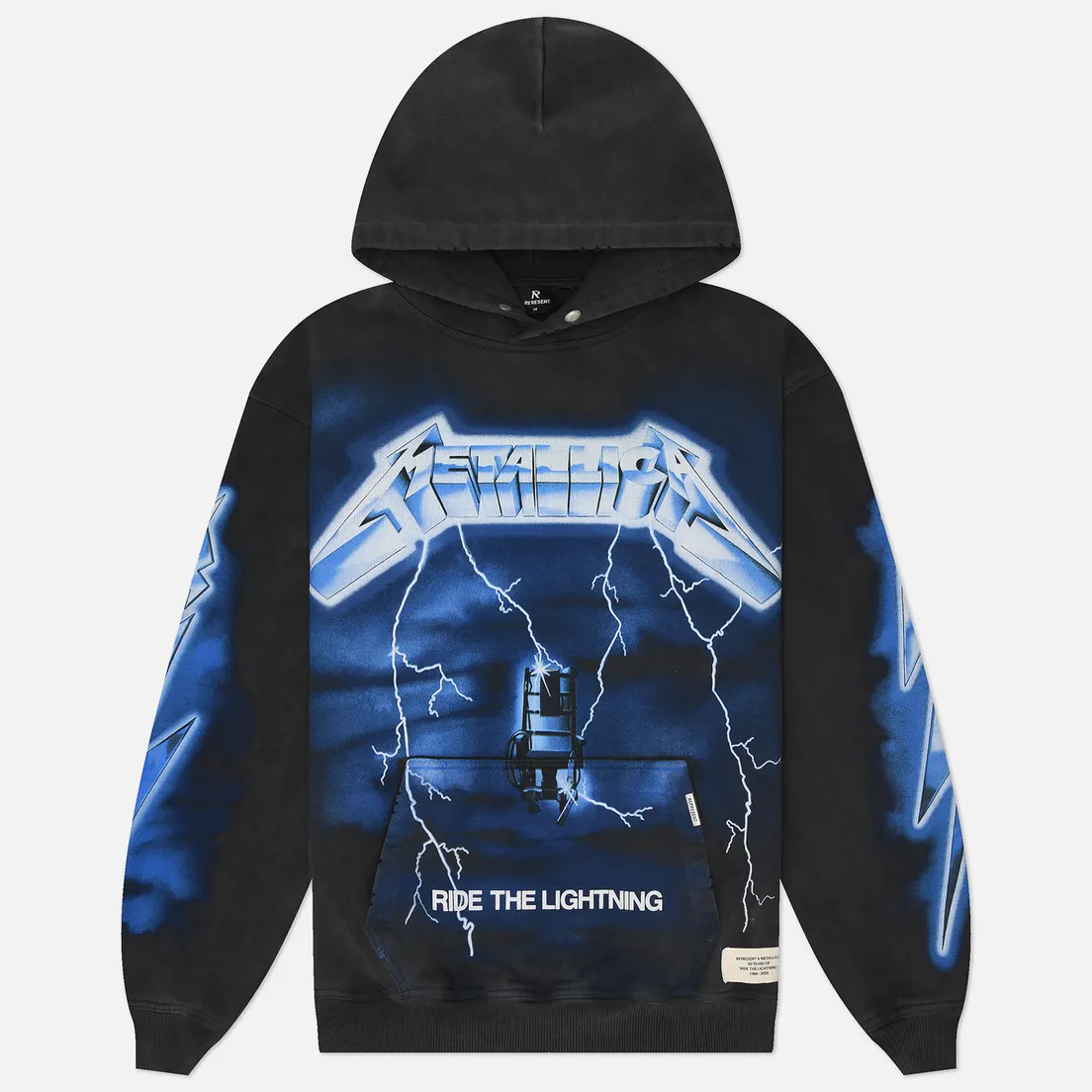 REPRESENT Мужская толстовка x Metallica Ride The Lightning Hoodie