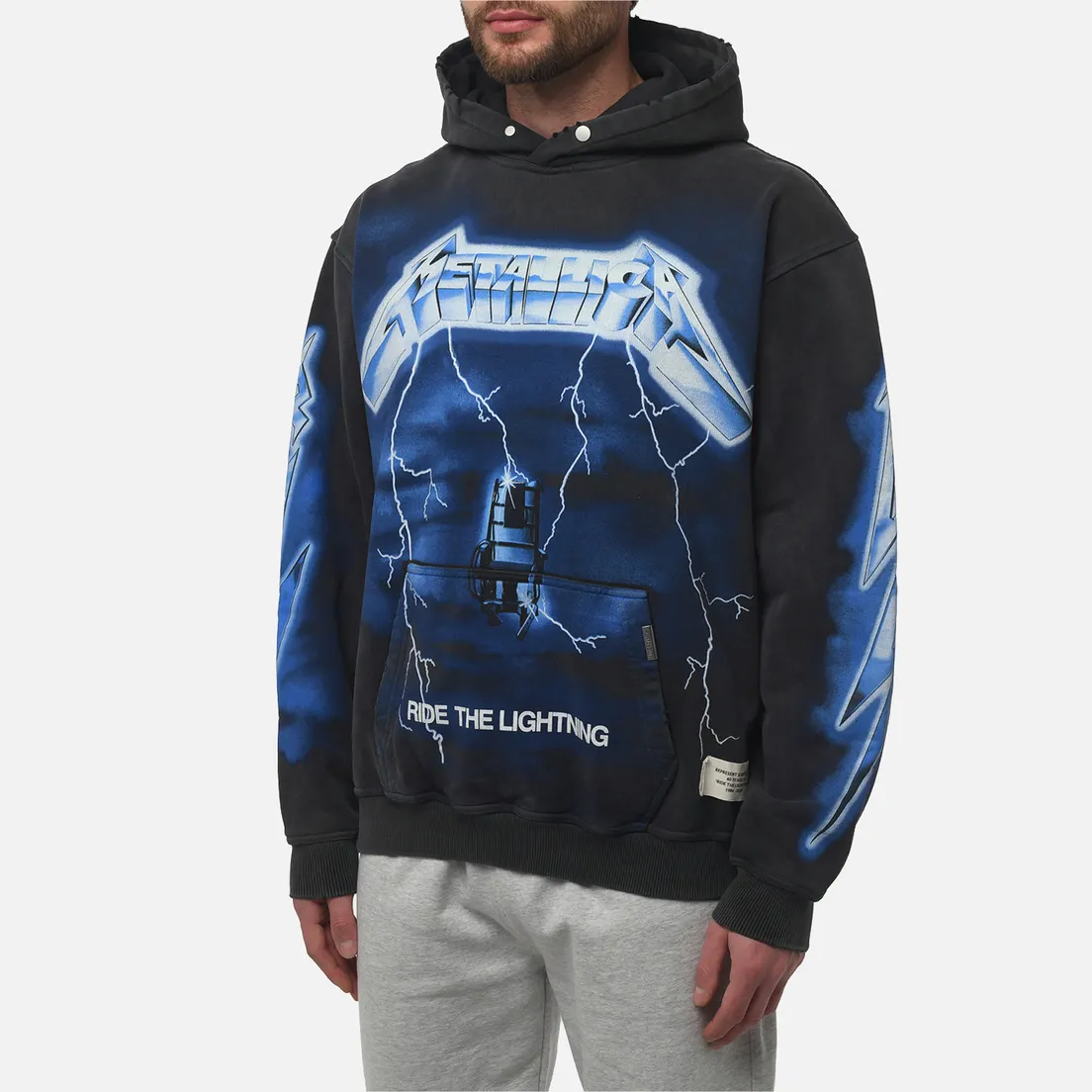 REPRESENT Мужская толстовка x Metallica Ride The Lightning Hoodie