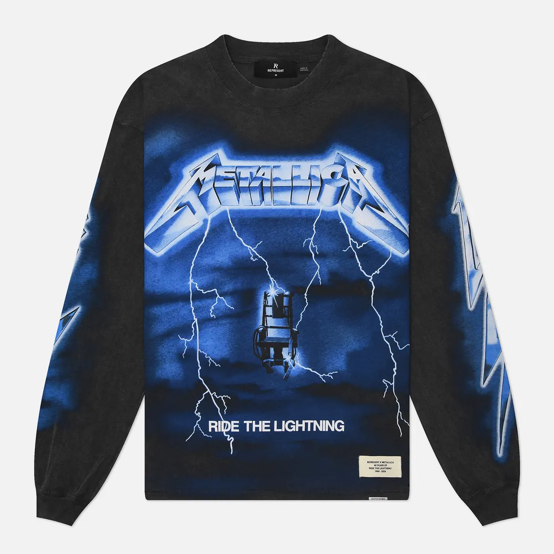 REPRESENT Мужской лонгслив x Metallica Ride The Lightning