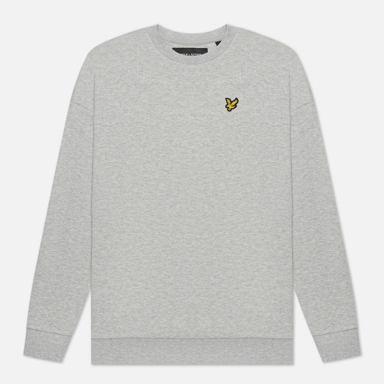 Женская толстовка Lyle & Scott Oversized Light Grey Marl
