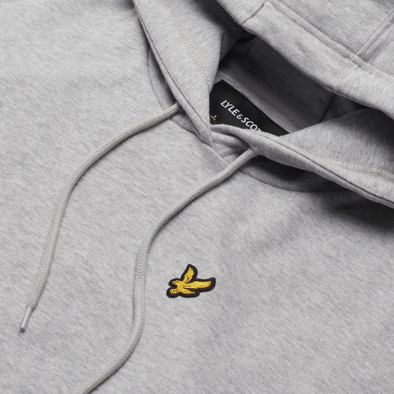 Женская толстовка Lyle & Scott Hoodie Light Grey Marl