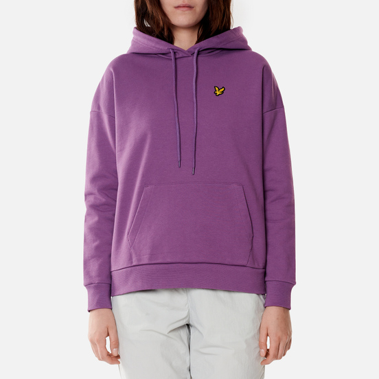 Женская толстовка Lyle & Scott Hoodie Dark Thistle