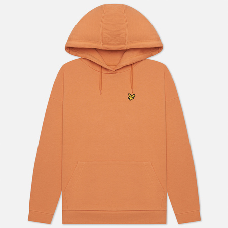 Женская толстовка Lyle Scott Hoodie цвет оранжевый размер S 4830₽