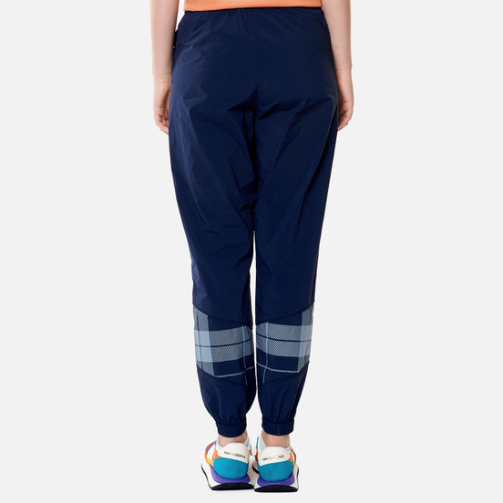 Женские брюки Lyle & Scott Check Panel Track Ink Blue