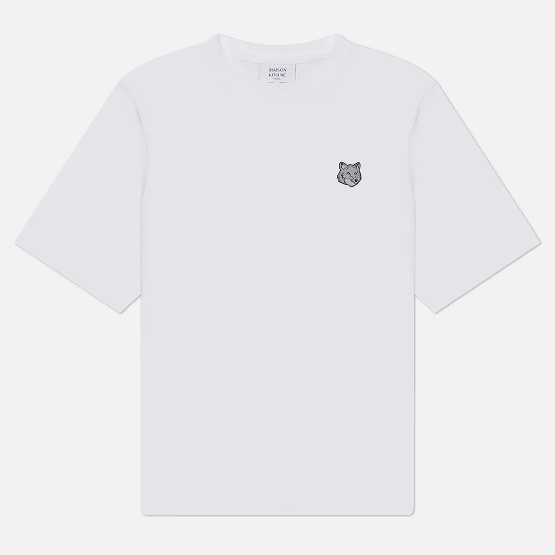 Maison Kitsune Мужская футболка Bold Fox Head Patch Comfort