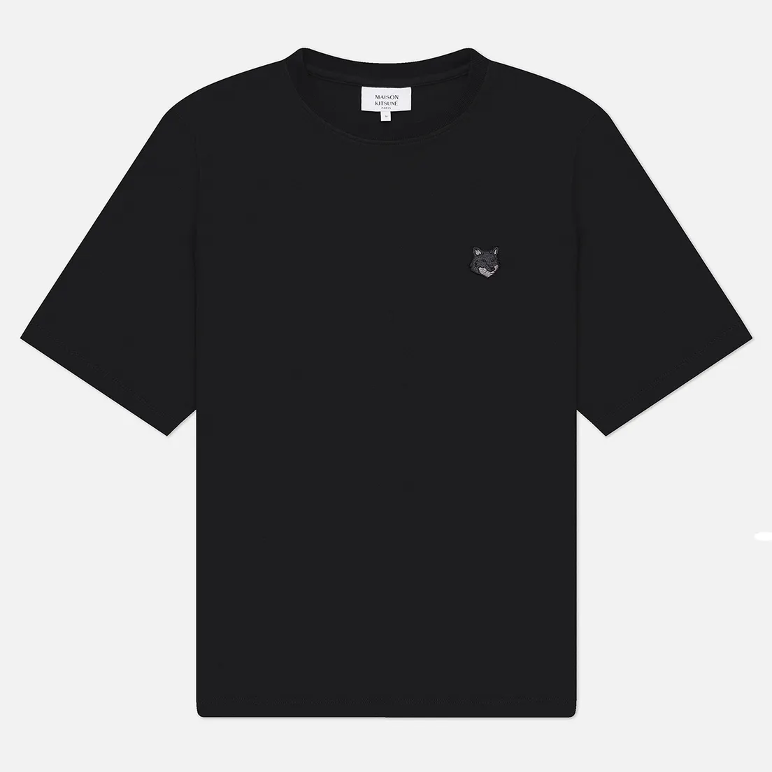 Maison Kitsune Мужская футболка Bold Fox Head Patch Comfort
