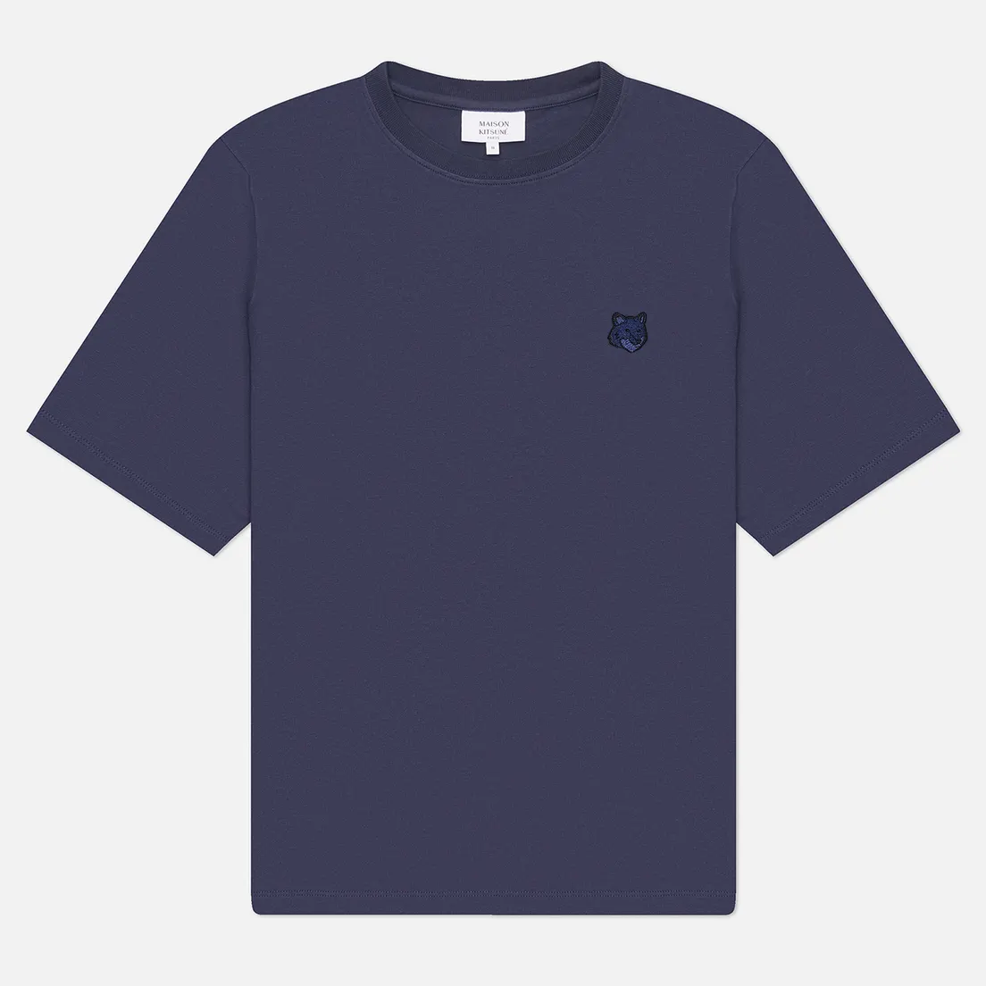 Maison Kitsune Мужская футболка Bold Fox Head Patch Comfort
