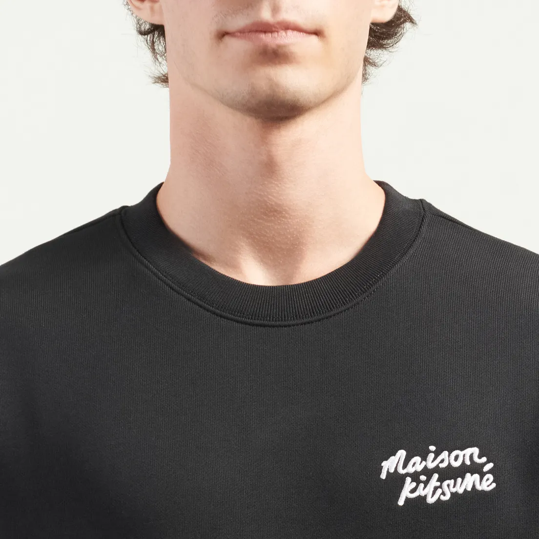 Maison Kitsune Мужская толстовка Handwriting Comfort