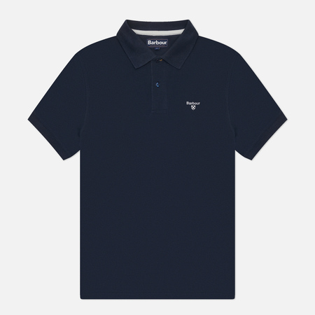   Brandshop Мужское поло Barbour Lightweight Sports, цвет синий, размер XXL