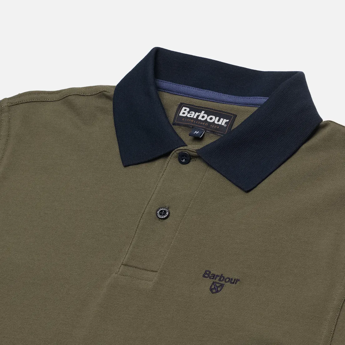Barbour Мужское поло Lynmouth Tipped
