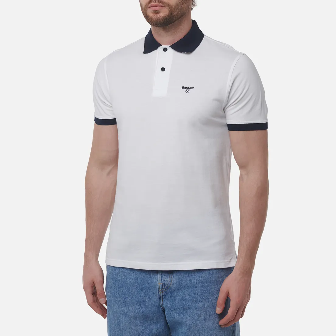 Barbour Мужское поло Lynmouth Tipped
