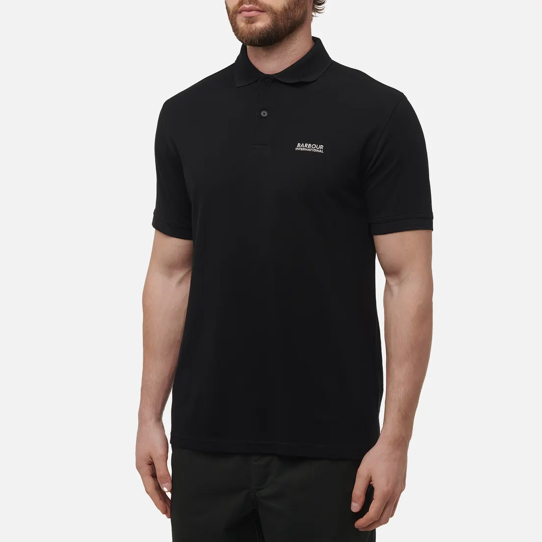 Barbour Мужское поло Lightweight Pique Essential