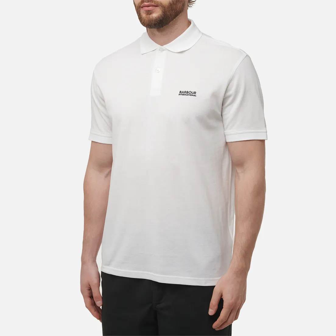 Barbour Мужское поло Lightweight Pique Essential