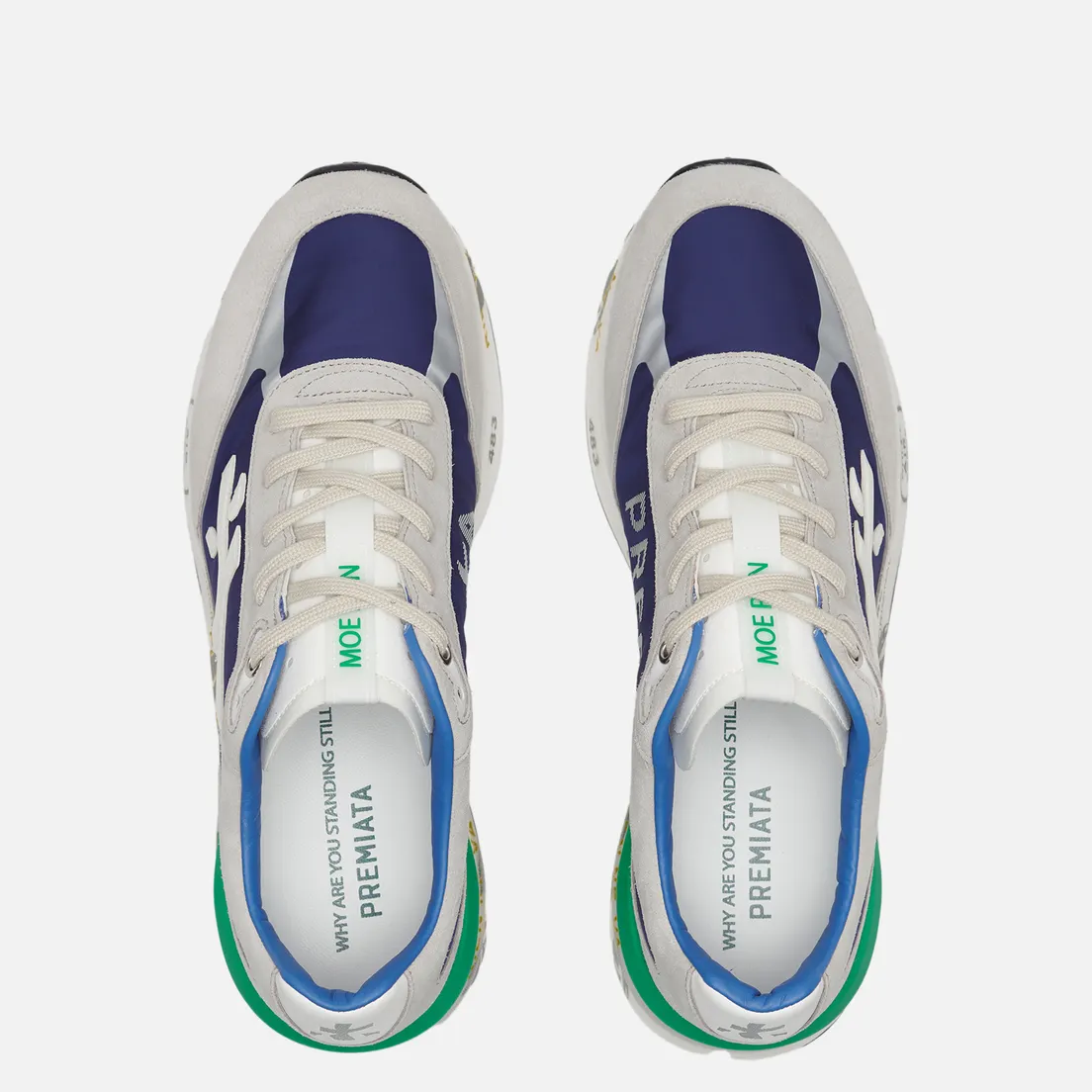 Premiata Мужские кроссовки Moerun 6334
