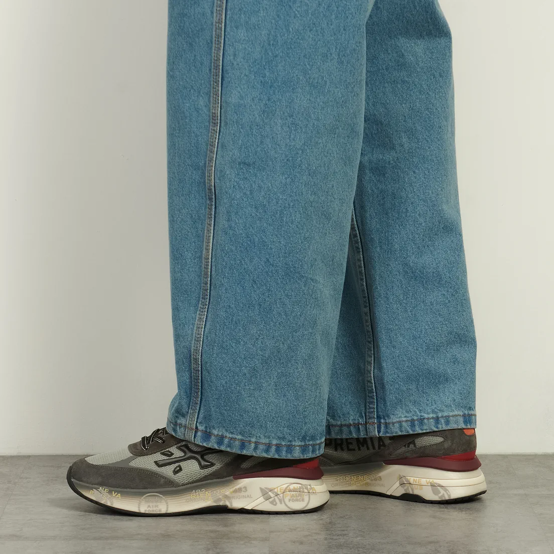 Premiata Мужские кроссовки Moerun 7773