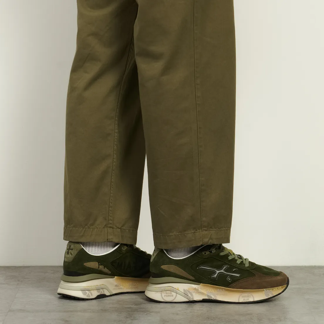 Premiata Мужские кроссовки Moerun 7777