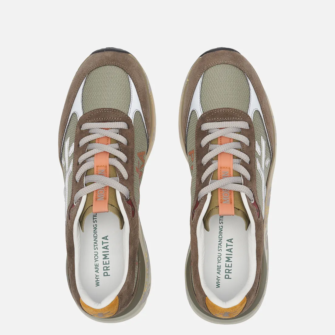 Premiata Мужские кроссовки Moerun 7871