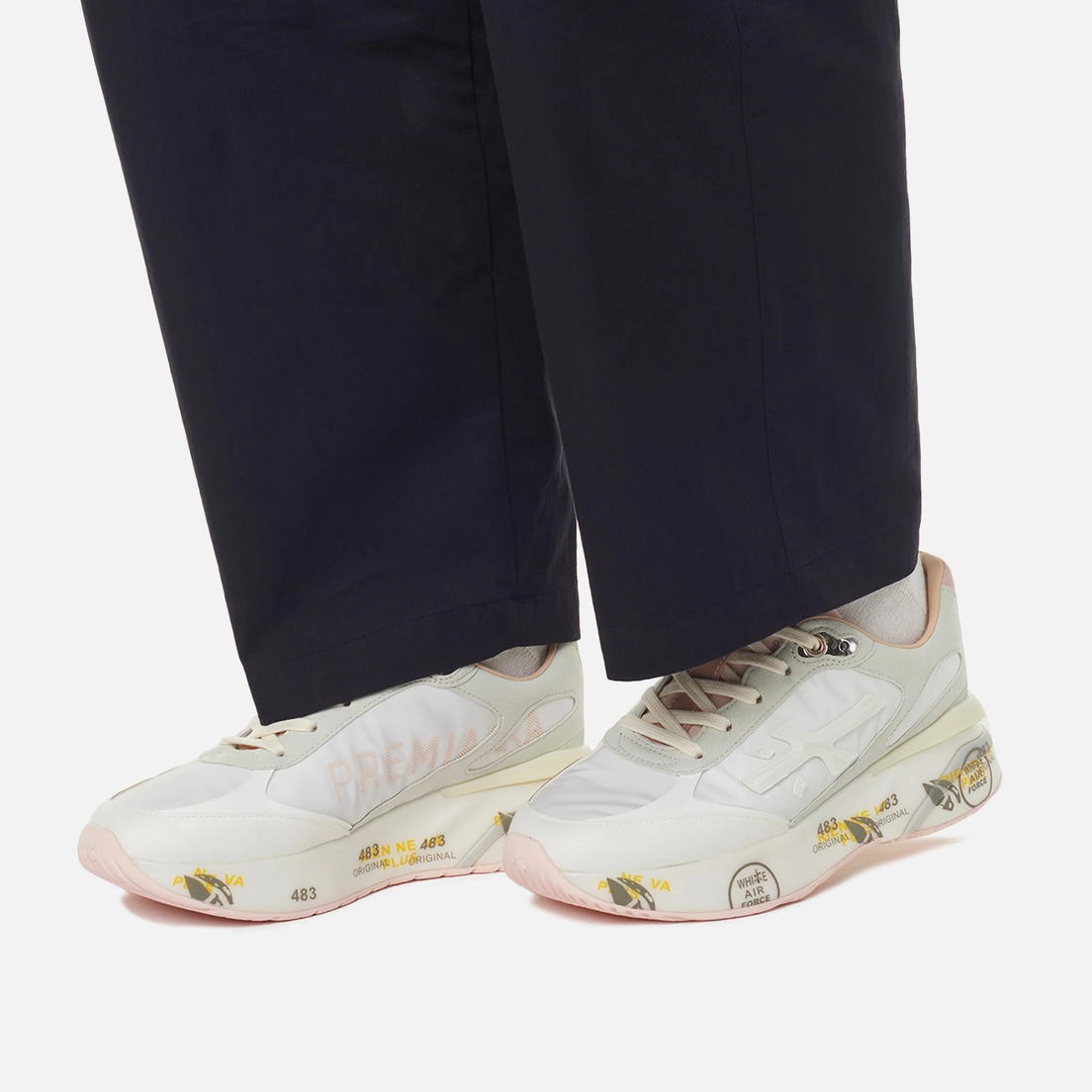 Premiata Женские кроссовки Moe Run-d 6338