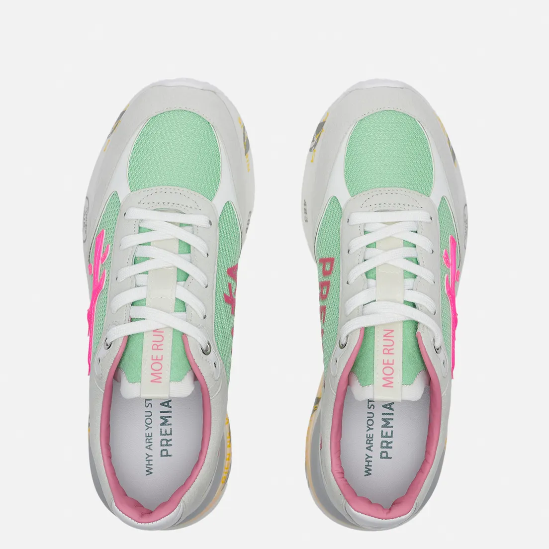Premiata Женские кроссовки Moe Run-d 6339