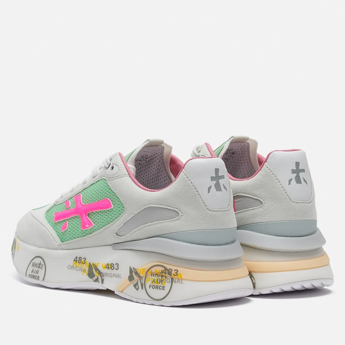Premiata Женские кроссовки Moe Run-d 6339