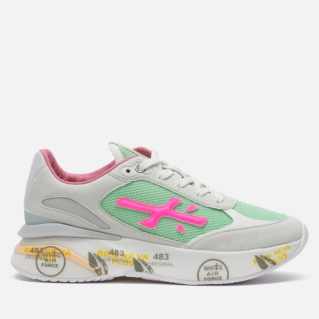 Premiata Женские кроссовки Moe Run-d 6339