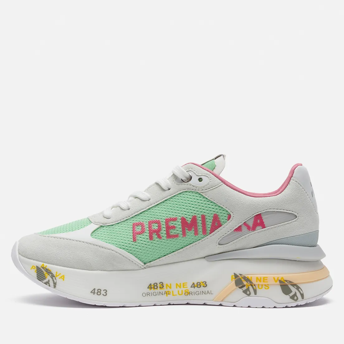 Premiata Женские кроссовки Moe Run-d 6339