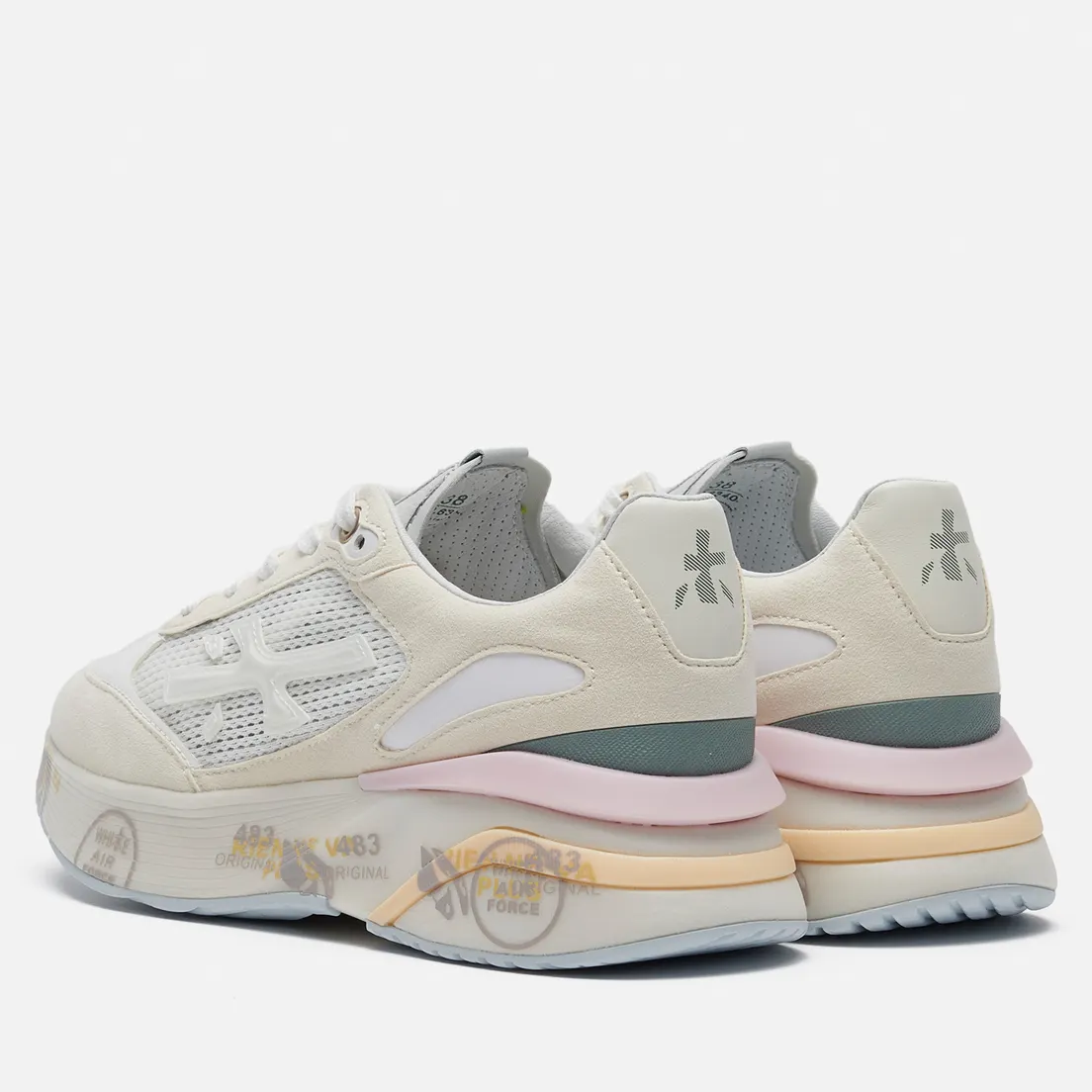 Premiata Женские кроссовки Moe Run-d 6340