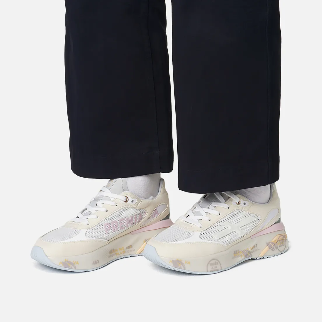 Premiata Женские кроссовки Moe Run-d 6340
