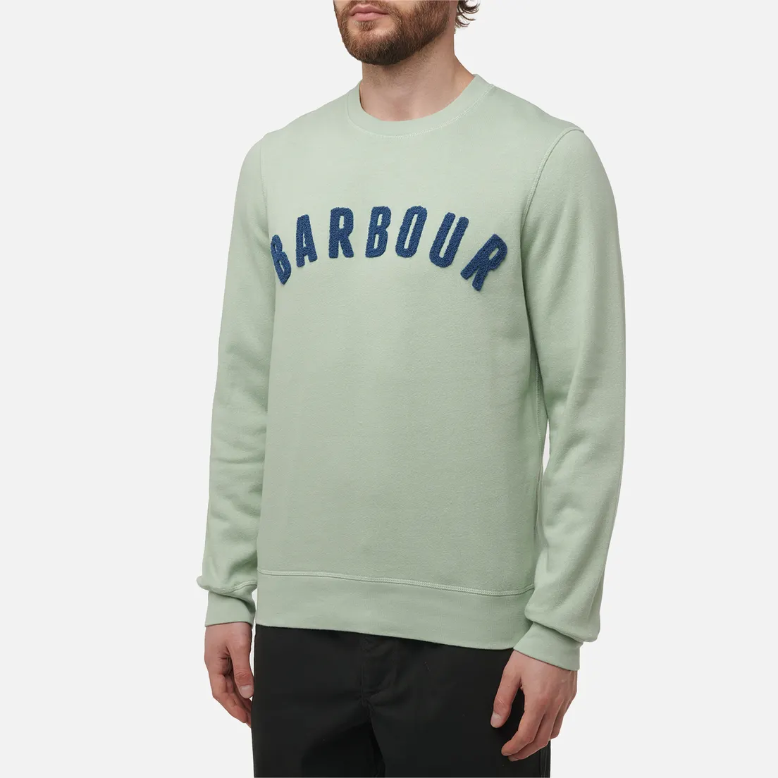 Barbour Мужская толстовка Prep Logo Crew