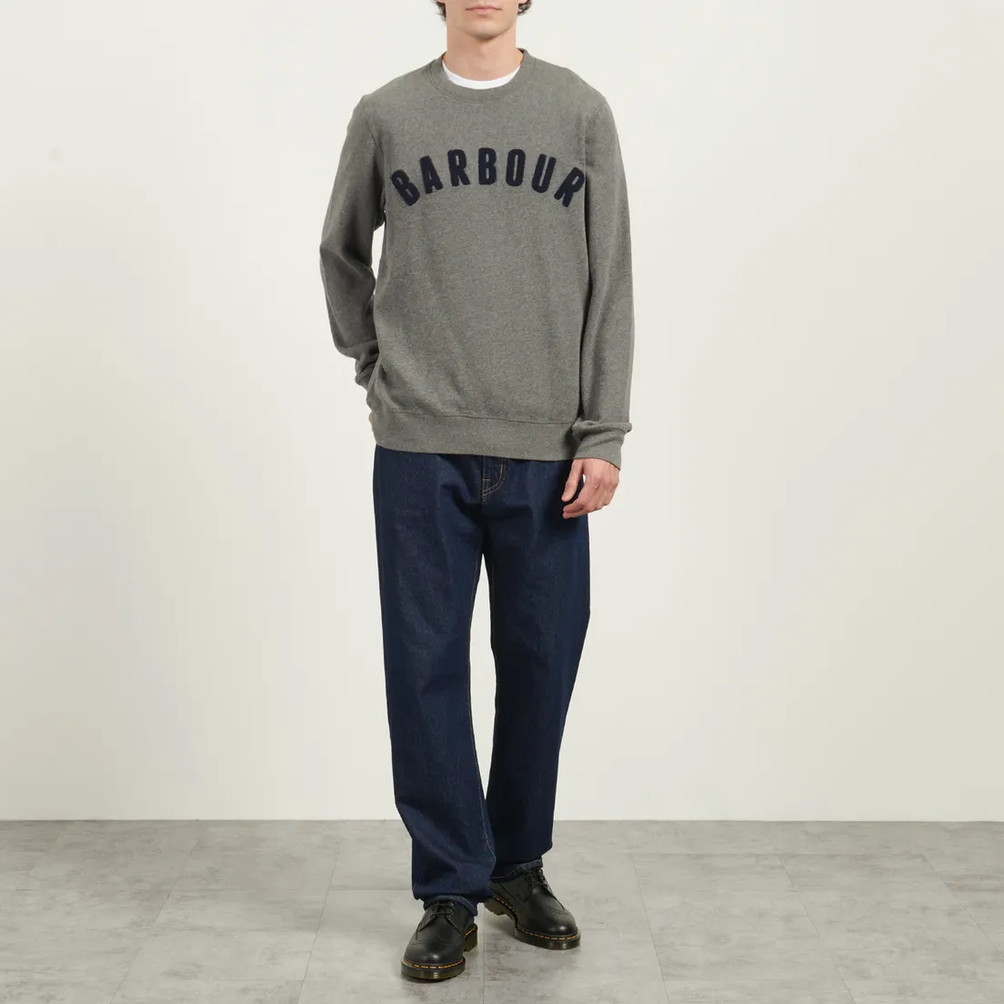 Barbour Мужская толстовка Prep Logo Crew