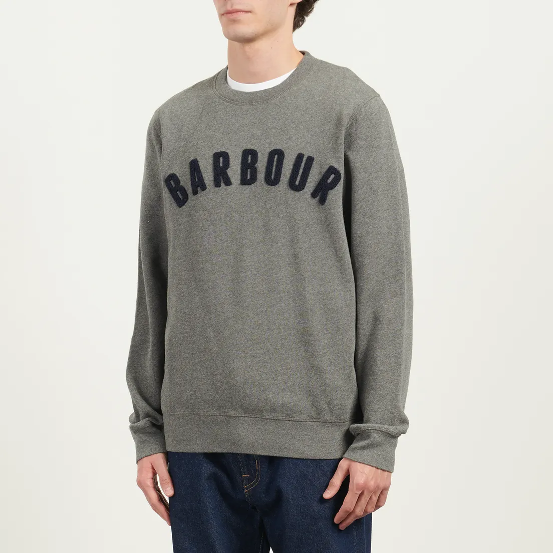 Barbour Мужская толстовка Prep Logo Crew