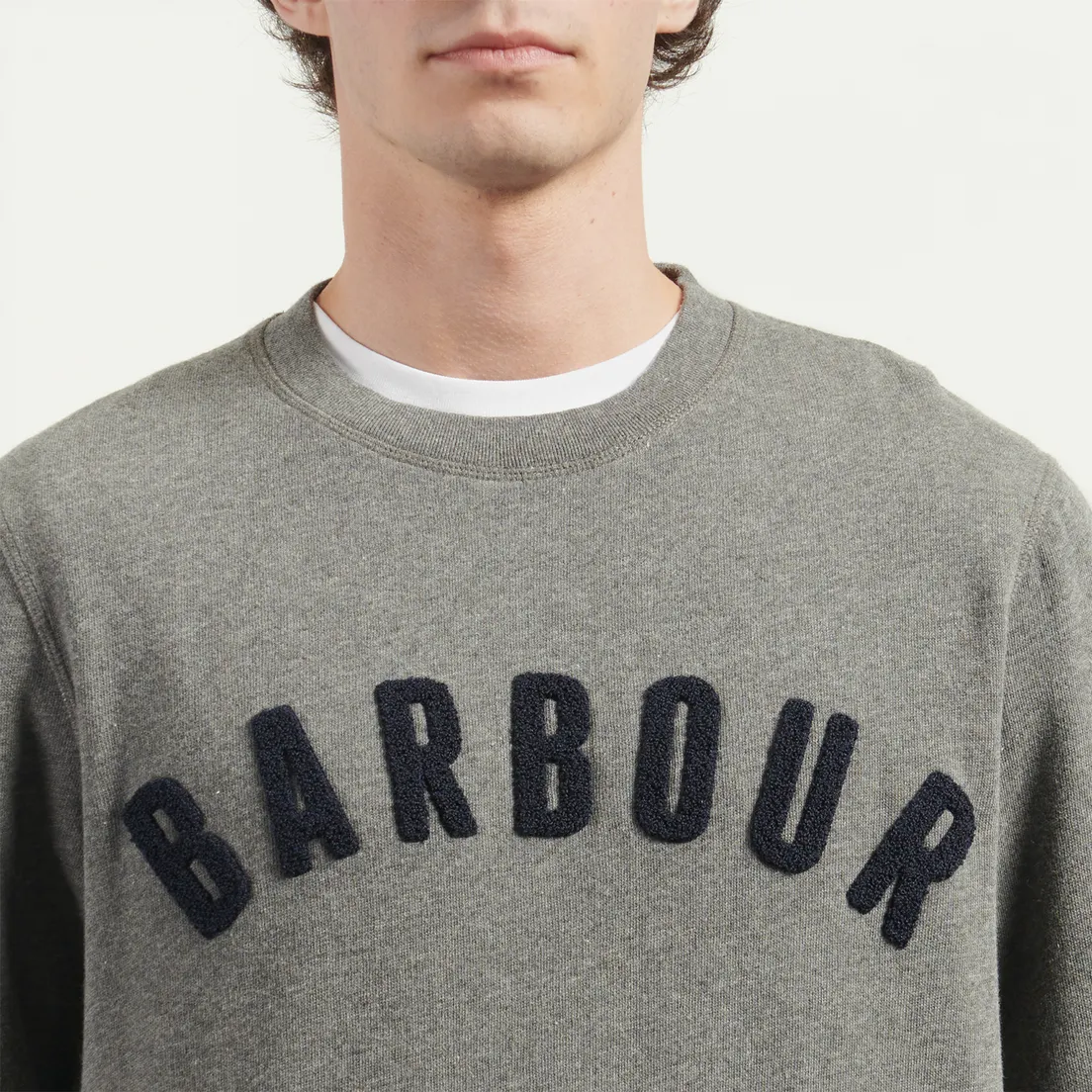 Barbour Мужская толстовка Prep Logo Crew