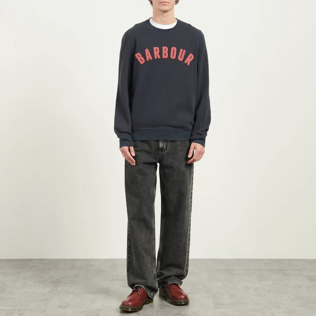 Barbour Мужская толстовка Prep Logo Crew