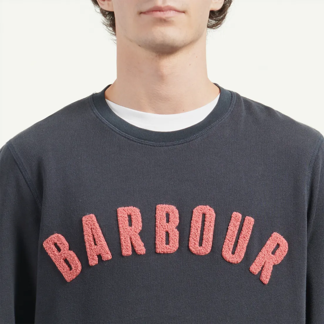 Barbour Мужская толстовка Prep Logo Crew