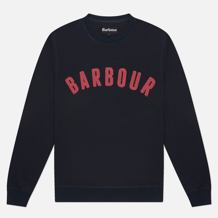 Мужская толстовка Barbour Prep Logo Crew, цвет синий, размер M