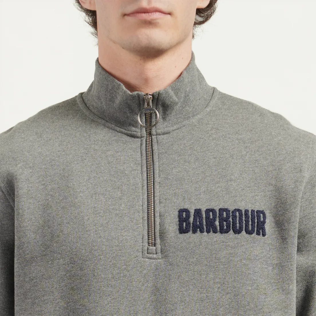 Barbour Мужская толстовка Cotes Half Zip