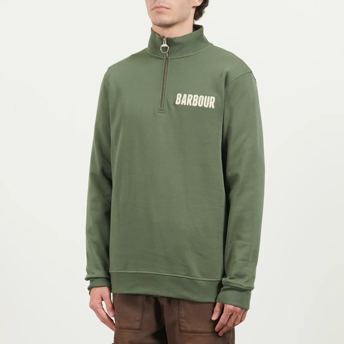Barbour Мужская толстовка Cotes Half Zip