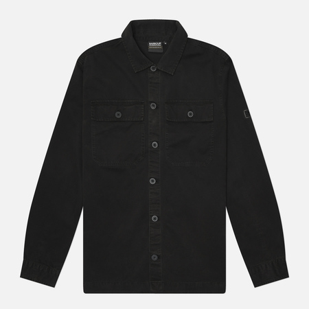  Brandshop Мужская рубашка Barbour Arlo Overshirt, цвет чёрный, размер XL