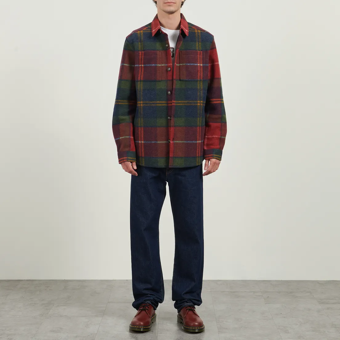 Barbour Мужская рубашка Chapter Tailored Check Overshirt