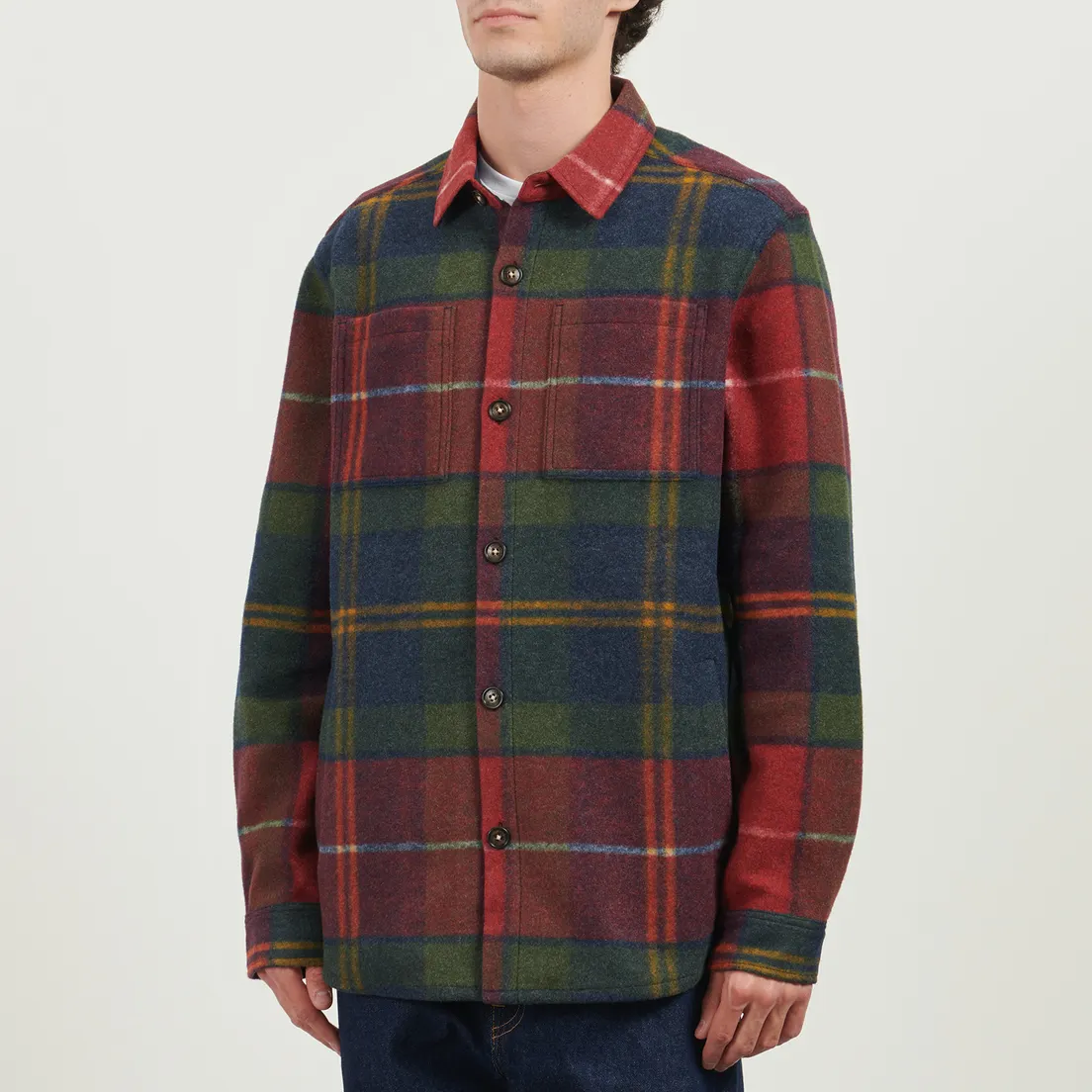 Barbour Мужская рубашка Chapter Tailored Check Overshirt