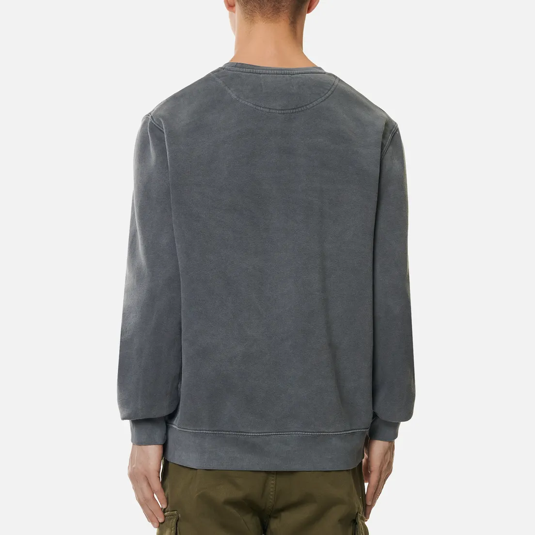 MKI Miyuki-Zoku Мужская толстовка Pigment Dyed Crew Neck