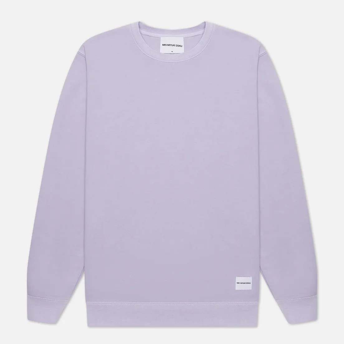 MKI Miyuki-Zoku Мужская толстовка Pigment Dyed Crew Neck