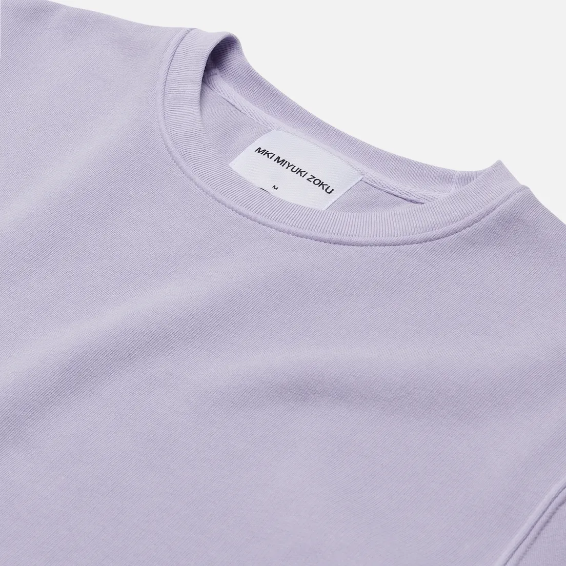 MKI Miyuki-Zoku Мужская толстовка Pigment Dyed Crew Neck