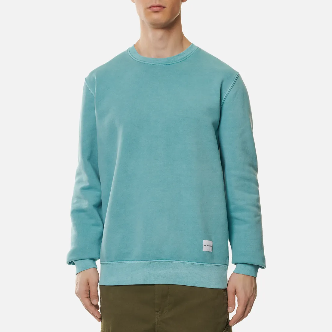 MKI Miyuki-Zoku Мужская толстовка Pigment Dyed Crew Neck