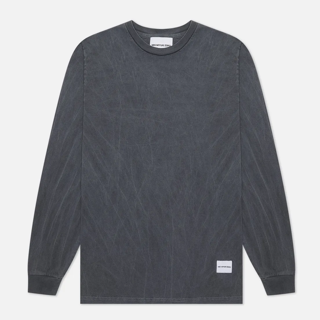 MKI Miyuki-Zoku Мужской лонгслив Pigment Dyed