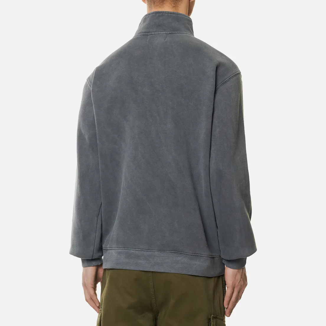 MKI Miyuki-Zoku Мужская толстовка Pigment Dyed Quarter Zip